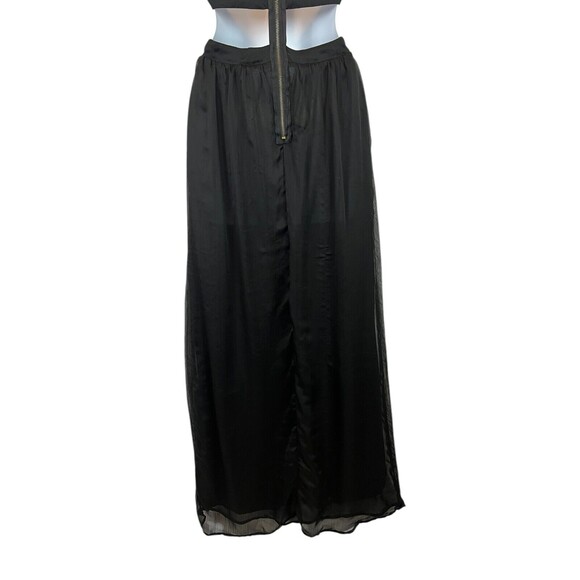 Tobi Sexy Cut-out T-Back Maxi Dress  Size S  Black  Whimsygoth Night Out Hoco - Picture 6 of 8